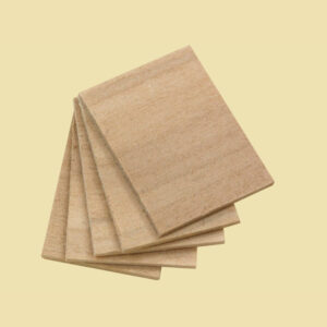 Pioppo rettangolare 2,5x3,5 cm